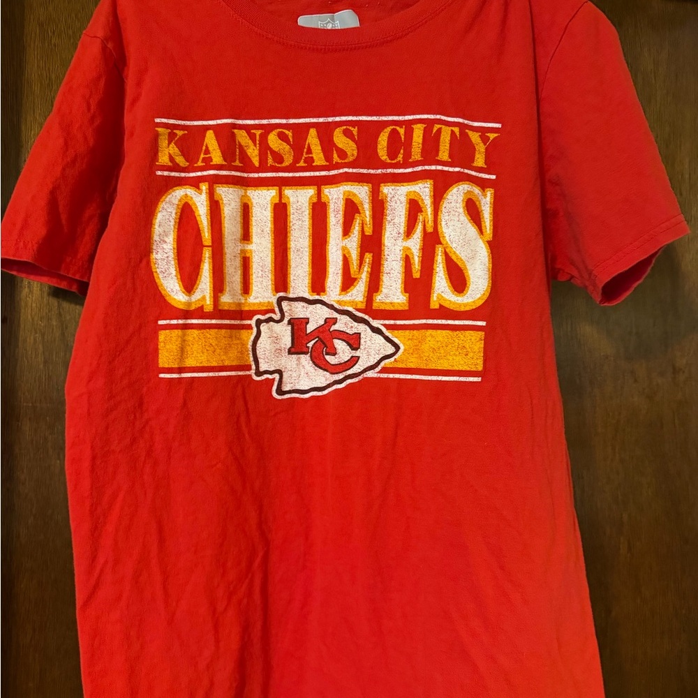 NFL Red Kansas City Chiefs Short Sleeve Tee